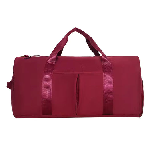 Cabin crew red gym bag